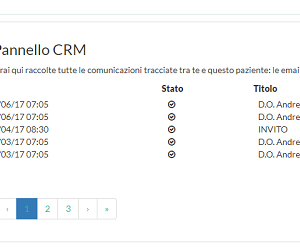 Pannello crm aidu