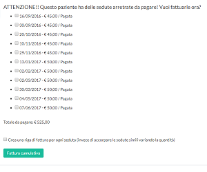 Fatture arretrate aidu